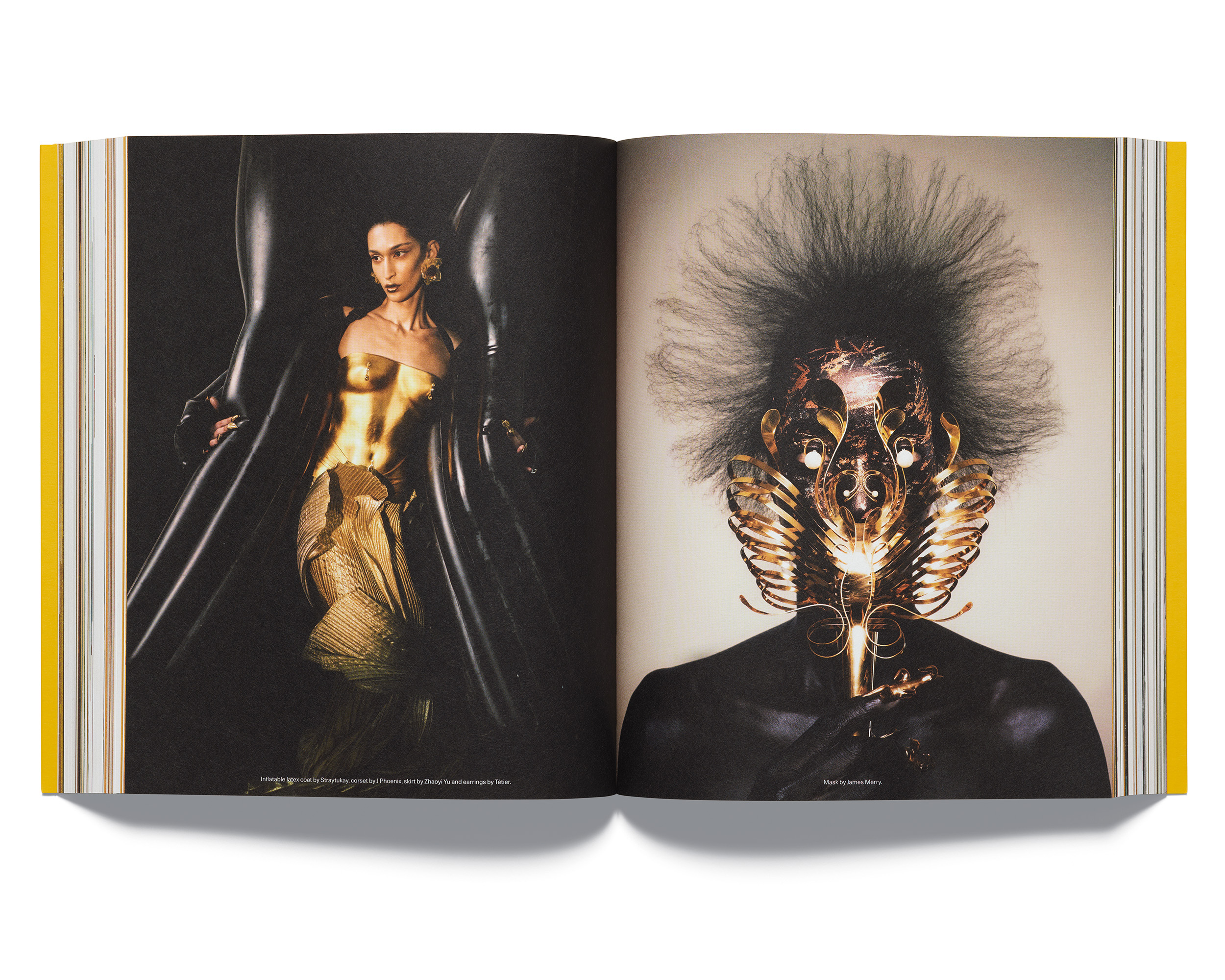 Acne Paper - Golden. Issue 20, S/S 2025
