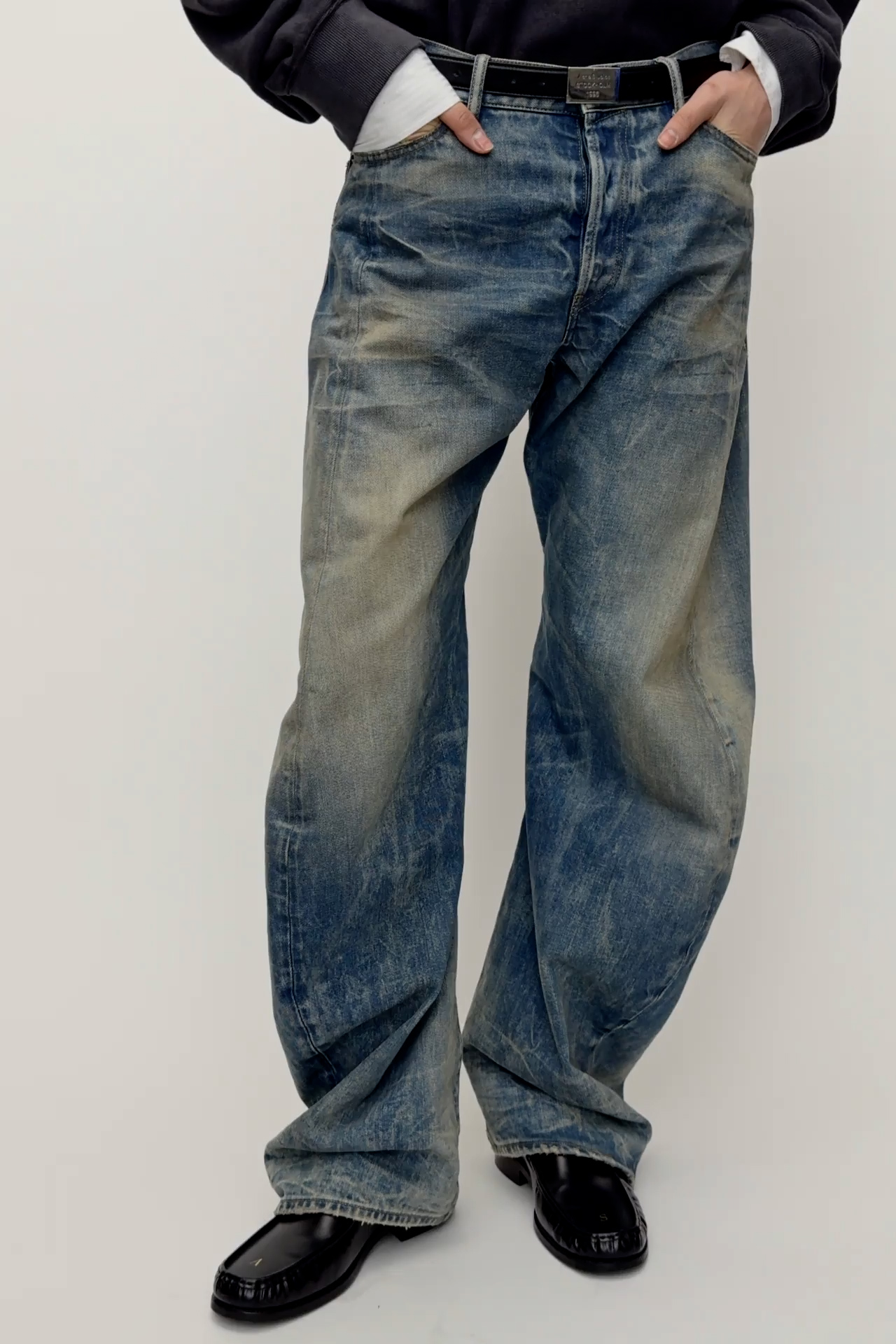 Acne Studios - Loose fit jeans - 2006M - Mid blue