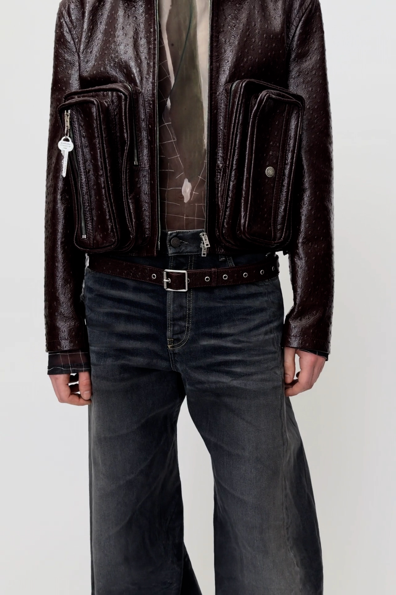 【新品】25SS新作Acne Studiosルーズフィットジーンズ - 2006 Acne Studios - ルーズフィットジーンズ - 2006F - ブラック