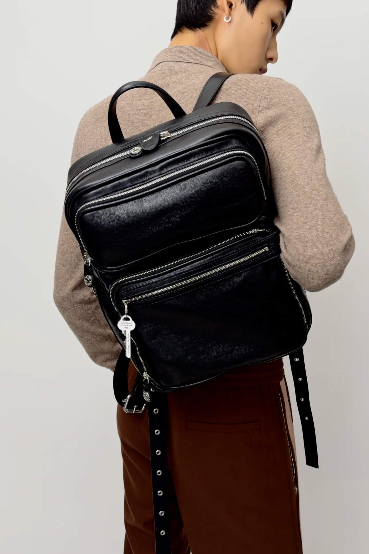 Acne Studios - Cameroジムバックパック - ブラック